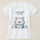 Search for fluffy white tshirts Kitten
