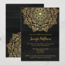 Search for luxury black and gold invitations Unique