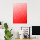 Search for gradient ombre posters Red