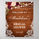 Search for floral lace posters Bridal shower
