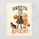 Search for spooky cat postcards Vintage