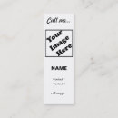 Search for call me business cards Bar
