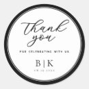 Search for thanks for celebrating with us stickers Bride