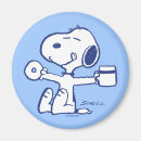 Recherche de bonheur magnets Snoopy