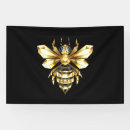 Search for gold foil banners Black
