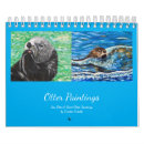 Search for otter calendars Sea otters