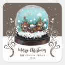 Recherche de noël magique autocollants Blanc