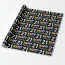 Search for 21 year old wrapping paper Modern