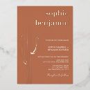 Recherche de desert mariage invitations Rouille