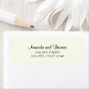 Search for return address labels wedding mailing accessories Vintage