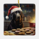 Search for black lab ornaments Dog lover