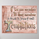 Search for temptation posters Bible