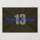 Search for 13th boy birthday invitations Party