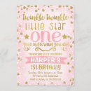 Recherche de pépinièr invitations Petite étoile scintillante