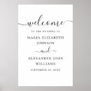 Search for welcome wedding posters Typography