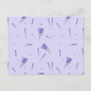 Recherche de lilas pourpre cartes postales Lavande