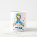 Search for autism awareness day mugs April 2nd