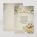 Search for dark green thank you cards Teddy bear
