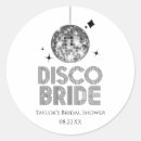 Search for disco stickers Bridal shower