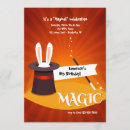 Recherche de tours magie invitations Magicien