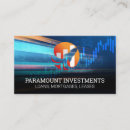 Search for graph business cards Finance