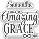 Search for christian name stickers Typography