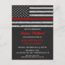 Search for fire academy graduation invitations Thin red line