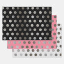 Search for pink and silver wrapping paper Modern