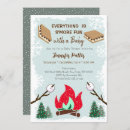 Search for smore baby shower invitations Campfire