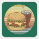 Search for burger stickers Food