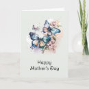 Search for butterfly mothers day cards Flying