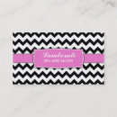 Recherche de zigzag rose cartes visite Chevron