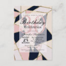 Search for geometric triangles invitations Pink