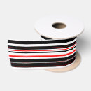 Search for black and white stripes ribbon Red