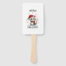 Search for christmas hand fans Crazy cat lady