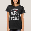 Recherche de meilleur papou monde tshirts Père