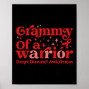 Search for disease awareness posters Heart warrior