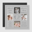Recherche de petits pieds invitations Statistiques de naissance