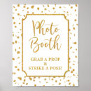 Search for photo booth props wedding signs Gold