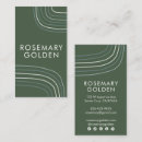 Search for neutral business cards Earthy