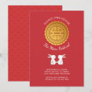 Search for chinese rabbit invitations Red