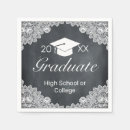 Search for graduation hat napkins Stylish