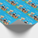 Recherche de animaux zoo papier cadeau Boy