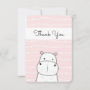 Search for hippo thank you cards Zoo animals