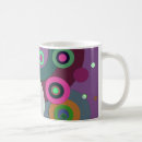 Recherche de conception graphique tasses Abstrait