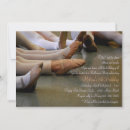 Search for ballerina party invitations Ballet slippers