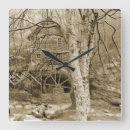 Recherche de moulin horloges Historique