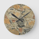 Recherche de mur en pierre horloges Brique