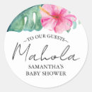 Search for hibiscus flower stickers Tropical