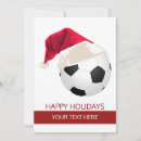 Search for soccer ball christmas cards Xmas